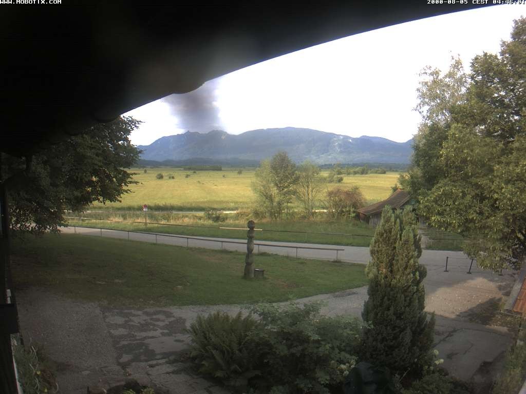 Archiv Foto Webcam Murnauer Moos am Biergarten Ähndl