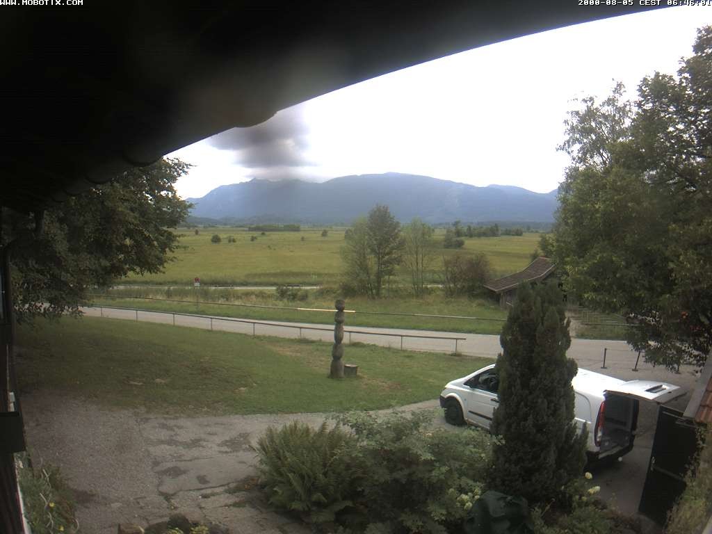 Archiv Foto Webcam Murnauer Moos am Biergarten Ähndl