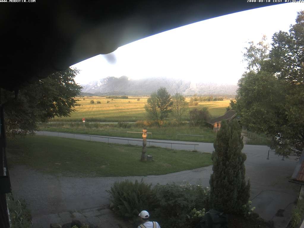 Archiv Foto Webcam Murnauer Moos am Biergarten Ähndl