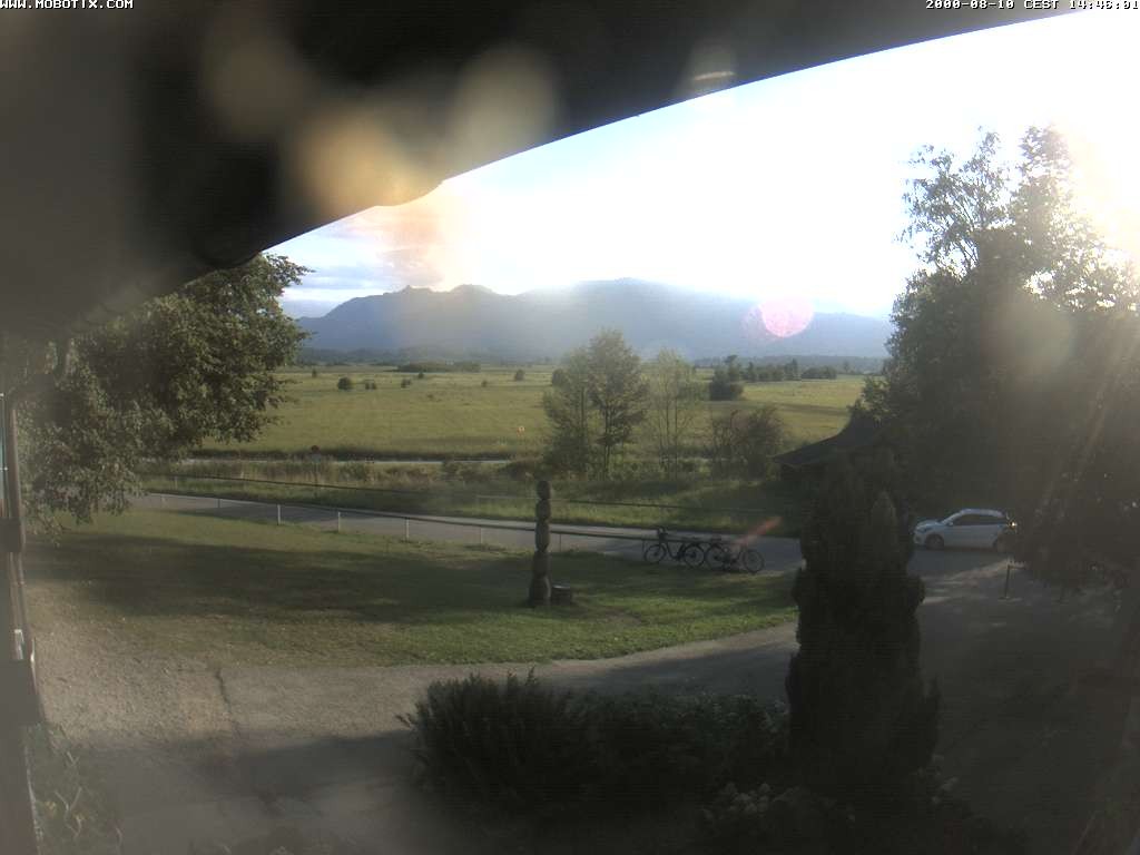 Archiv Foto Webcam Murnauer Moos am Biergarten Ähndl