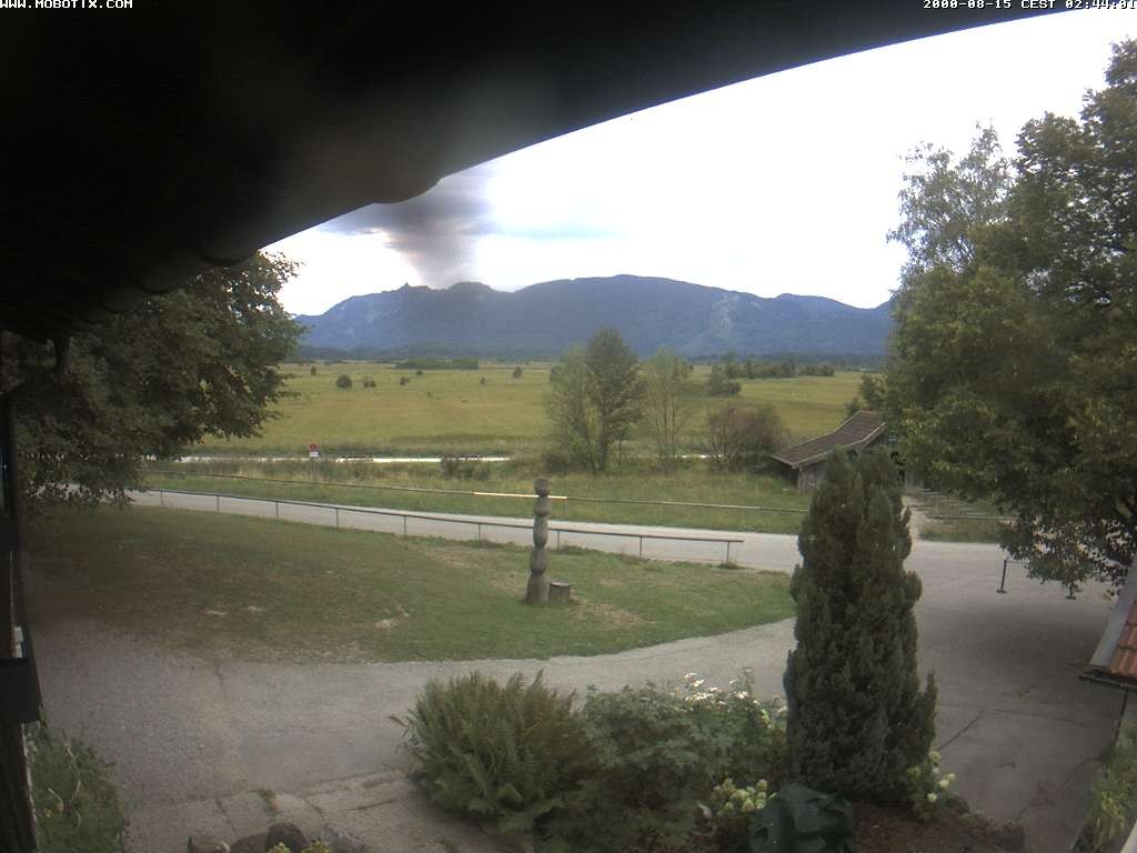 Archiv Foto Webcam Murnauer Moos am Biergarten Ähndl