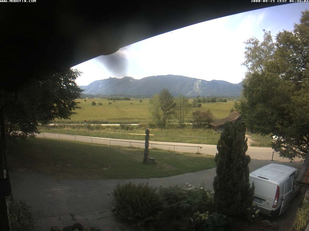 Archiv Foto Webcam Murnauer Moos am Biergarten Ähndl