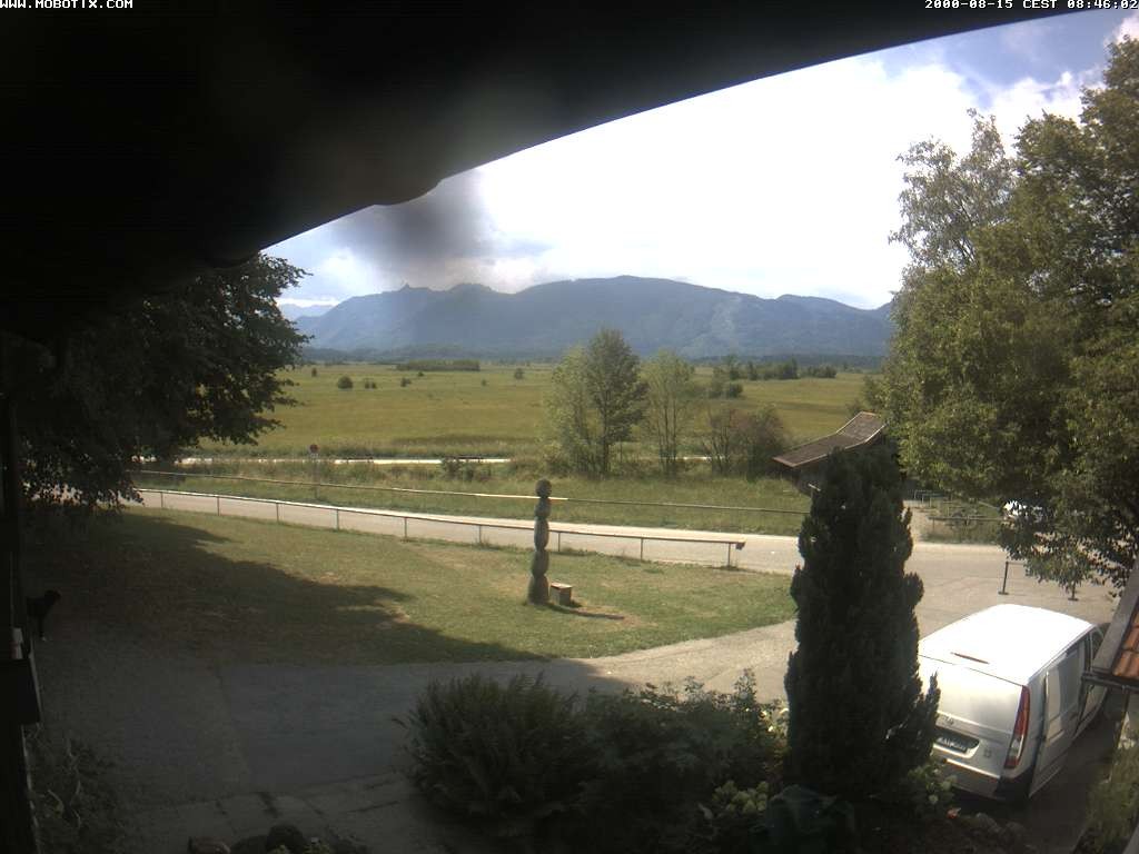 Archiv Foto Webcam Murnauer Moos am Biergarten Ähndl