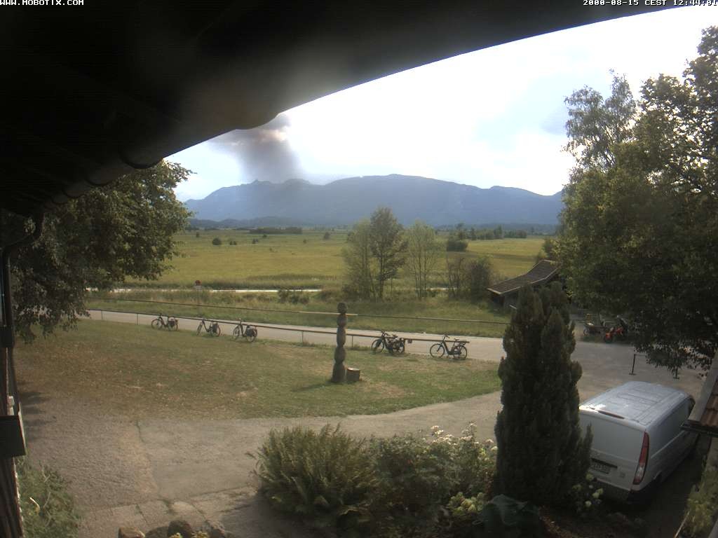 Archiv Foto Webcam Murnauer Moos am Biergarten Ähndl