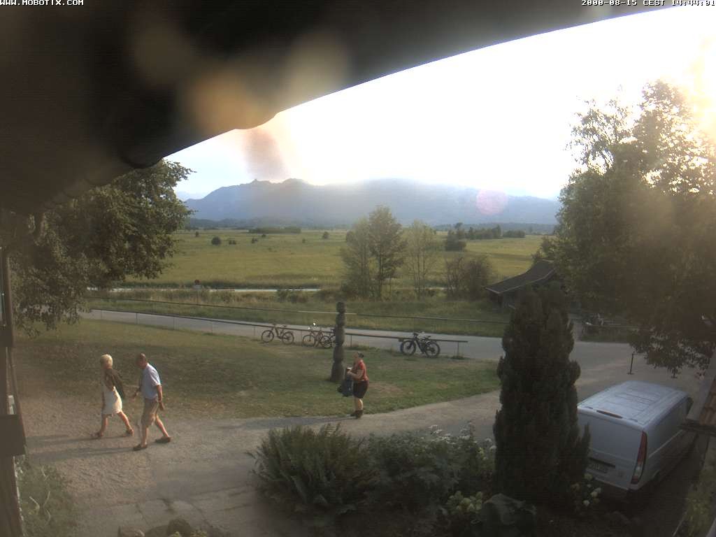 Archiv Foto Webcam Murnauer Moos am Biergarten Ähndl