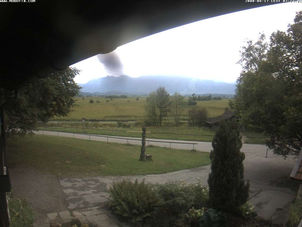 Archiv Foto Webcam Murnauer Moos am Biergarten Ähndl