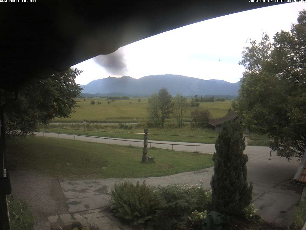 Archiv Foto Webcam Murnauer Moos am Biergarten Ähndl