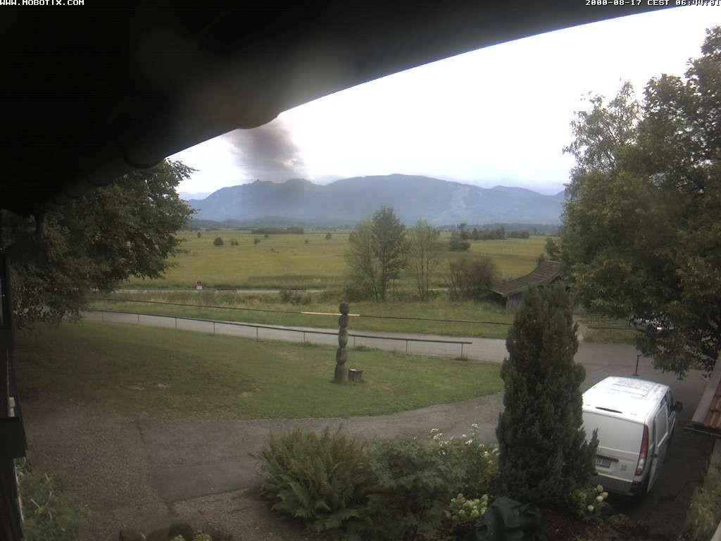 Archiv Foto Webcam Murnauer Moos am Biergarten Ähndl