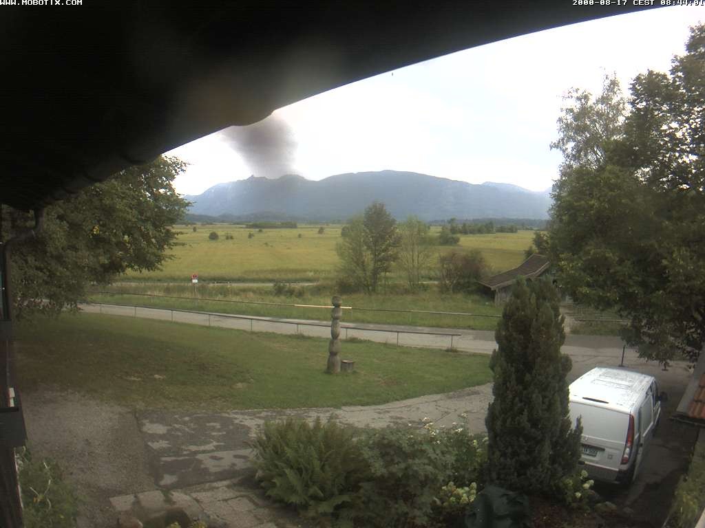 Archiv Foto Webcam Murnauer Moos am Biergarten Ähndl