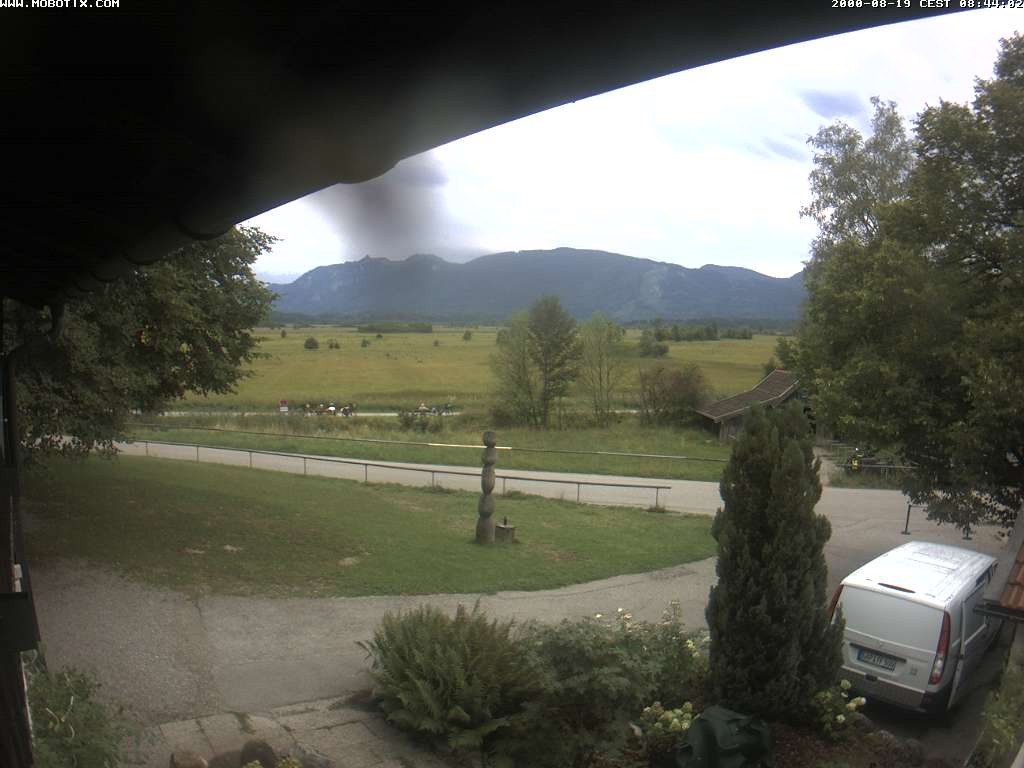 Archiv Foto Webcam Murnauer Moos am Biergarten Ähndl