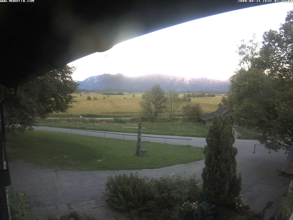 Archiv Foto Webcam Murnauer Moos am Biergarten Ähndl