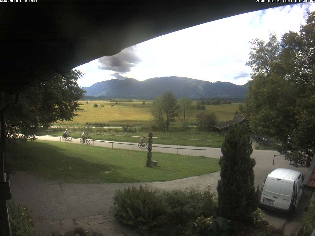 Archiv Foto Webcam Murnauer Moos am Biergarten Ähndl