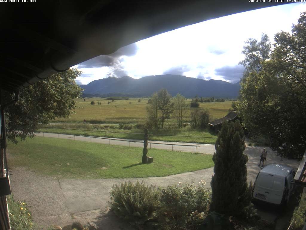 Archiv Foto Webcam Murnauer Moos am Biergarten Ähndl