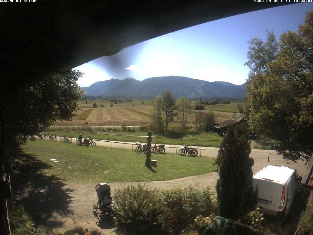 Archiv Foto Webcam Murnauer Moos am Biergarten Ähndl