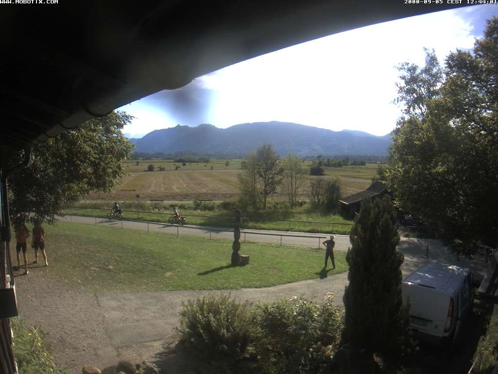 Archiv Foto Webcam Murnauer Moos am Biergarten Ähndl