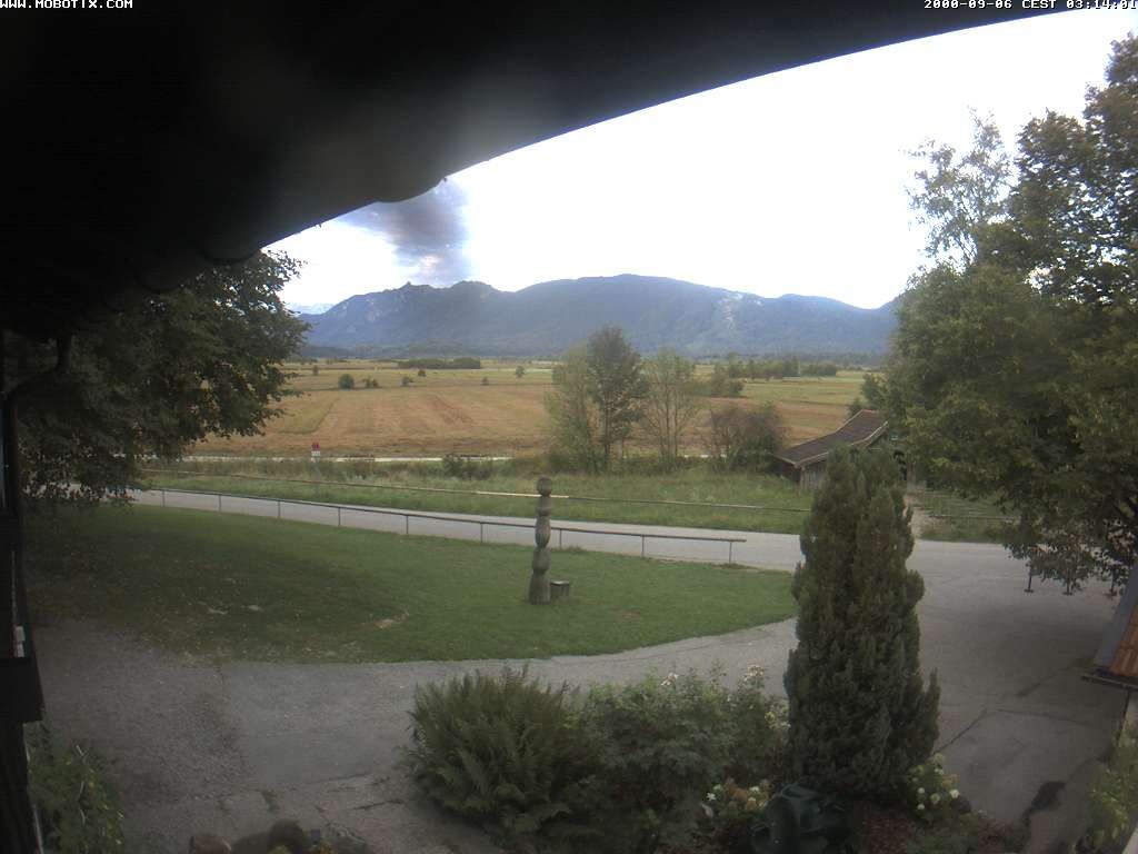Archiv Foto Webcam Murnauer Moos am Biergarten Ähndl