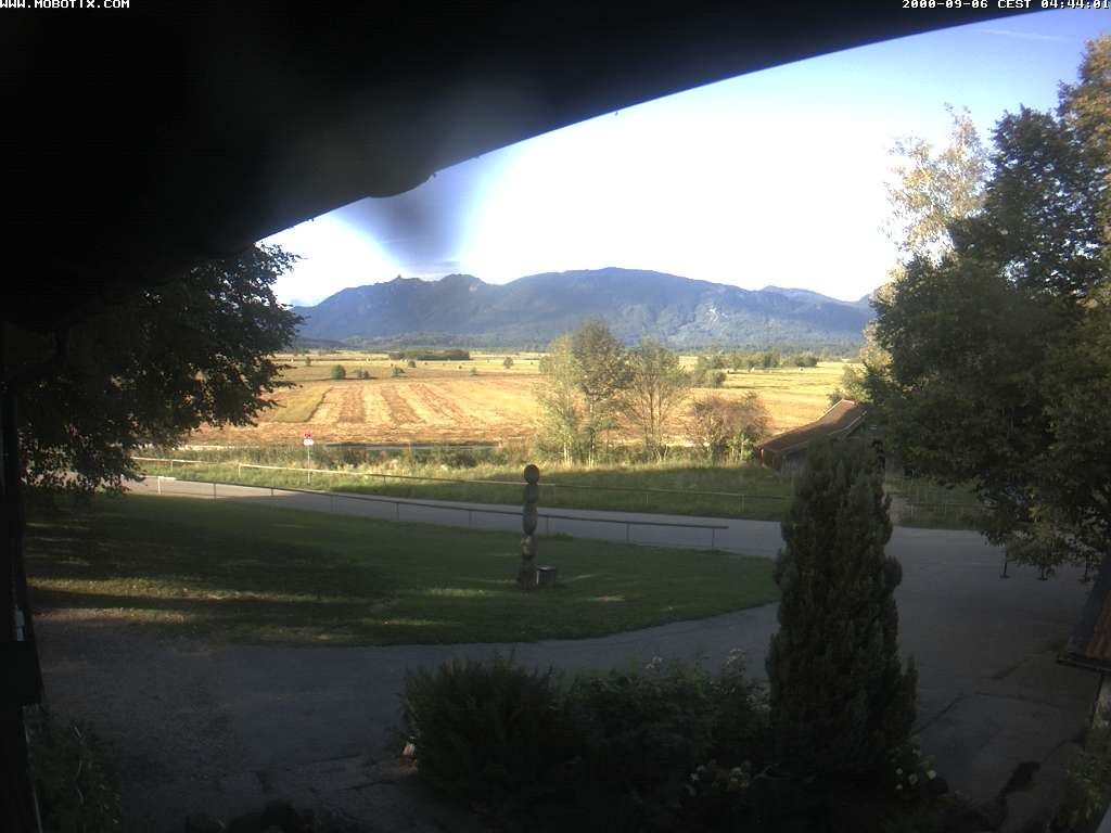 Archiv Foto Webcam Murnauer Moos am Biergarten Ähndl