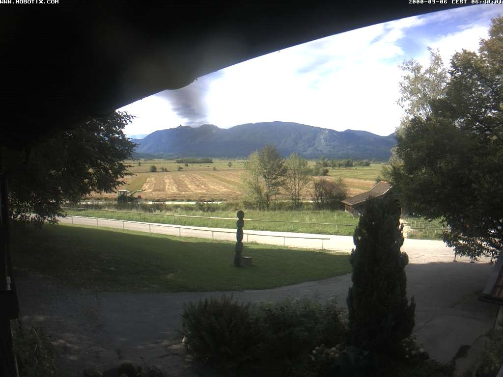 Archiv Foto Webcam Murnauer Moos am Biergarten Ähndl
