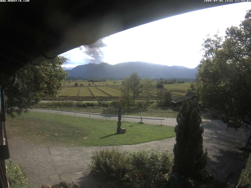 Archiv Foto Webcam Murnauer Moos am Biergarten Ähndl