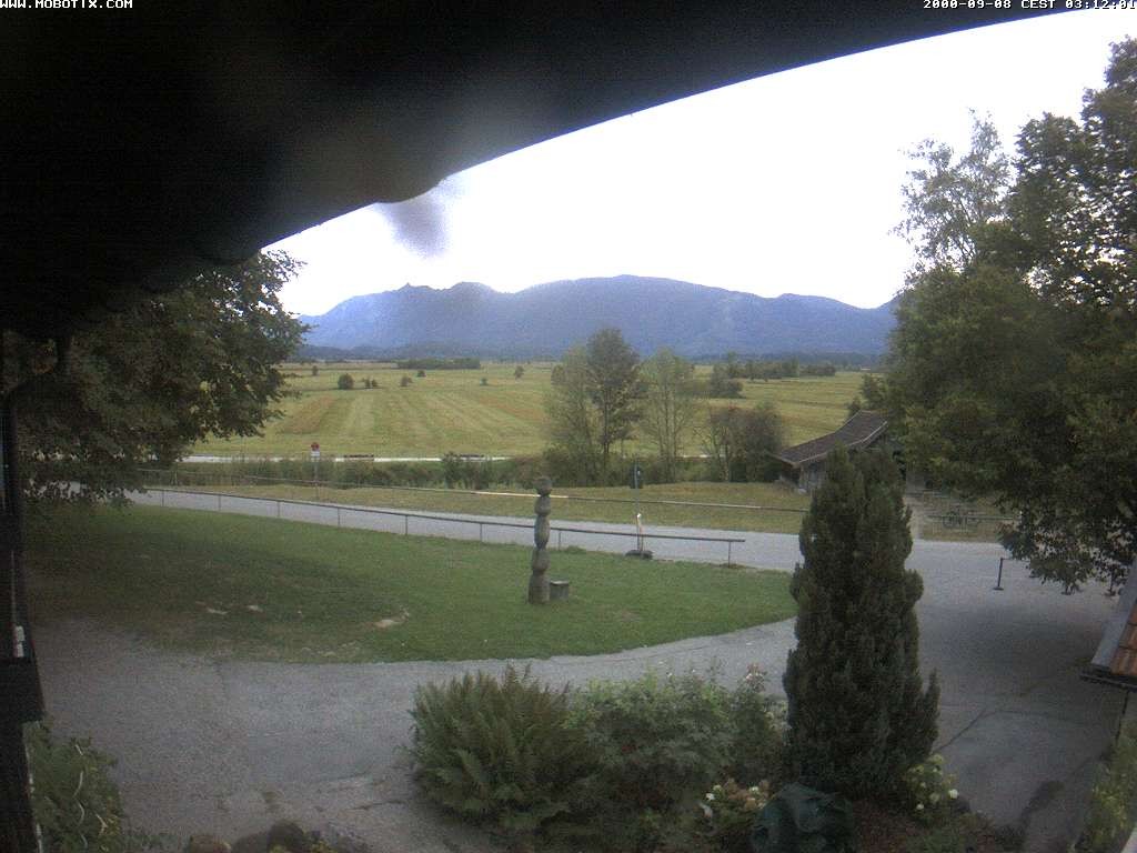 Archiv Foto Webcam Murnauer Moos am Biergarten Ähndl