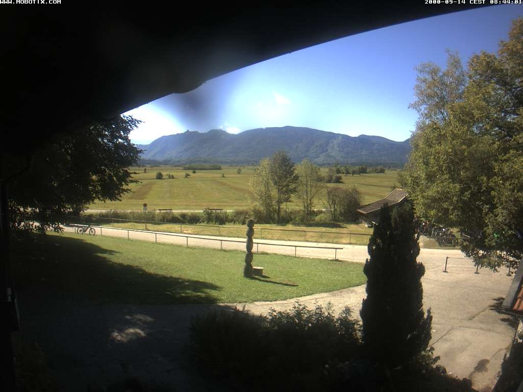 Archiv Foto Webcam Murnauer Moos am Biergarten Ähndl