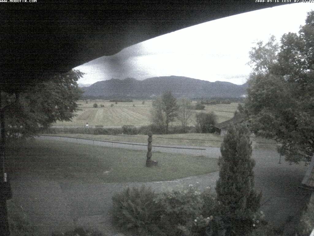 Archiv Foto Webcam Murnauer Moos am Biergarten Ähndl