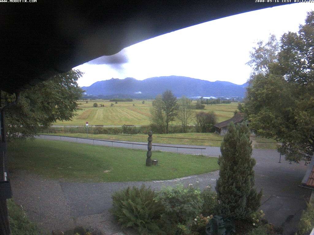 Archiv Foto Webcam Murnauer Moos am Biergarten Ähndl