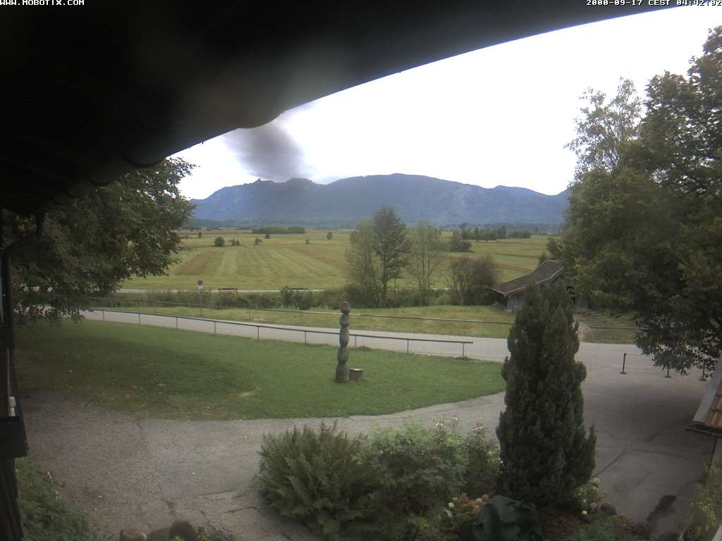 Archiv Foto Webcam Murnauer Moos am Biergarten Ähndl