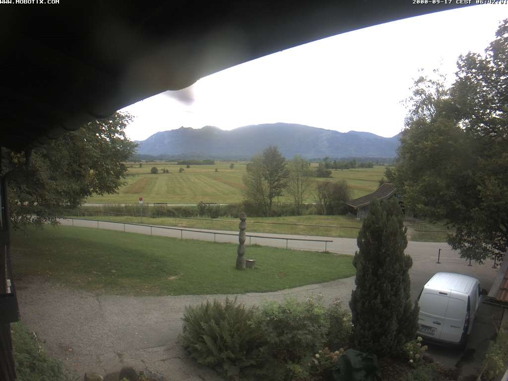 Archiv Foto Webcam Murnauer Moos am Biergarten Ähndl