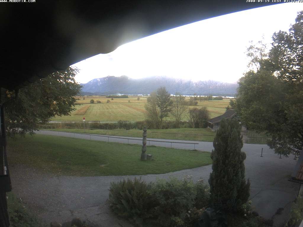 Archiv Foto Webcam Murnauer Moos am Biergarten Ähndl