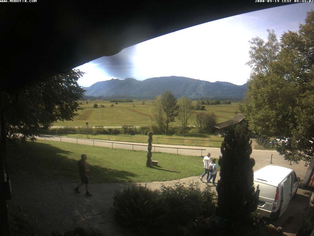 Archiv Foto Webcam Murnauer Moos am Biergarten Ähndl