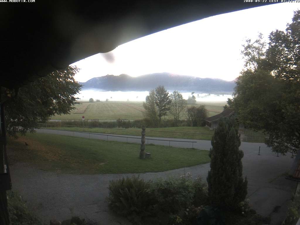 Archiv Foto Webcam Murnauer Moos am Biergarten Ähndl