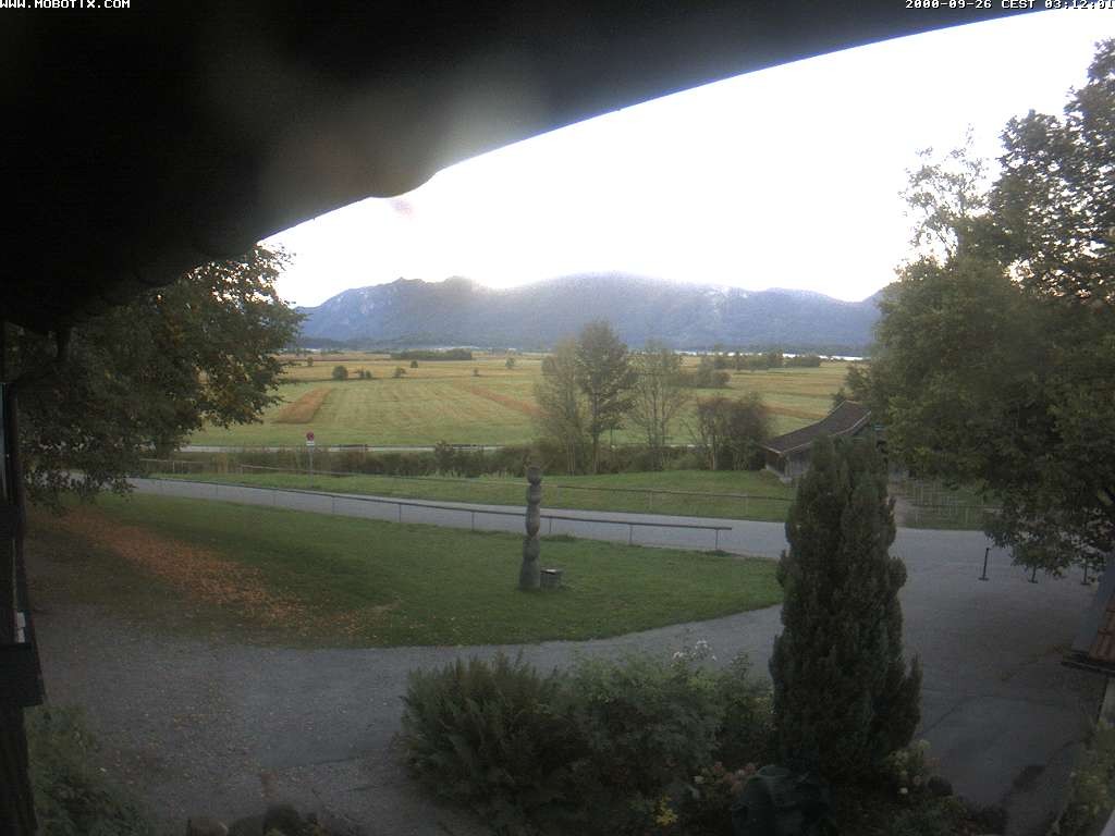 Archiv Foto Webcam Murnauer Moos am Biergarten Ähndl