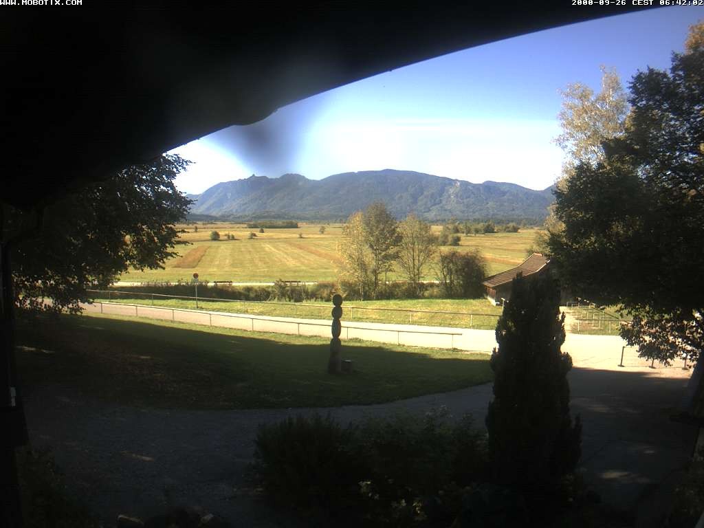 Archiv Foto Webcam Murnauer Moos am Biergarten Ähndl