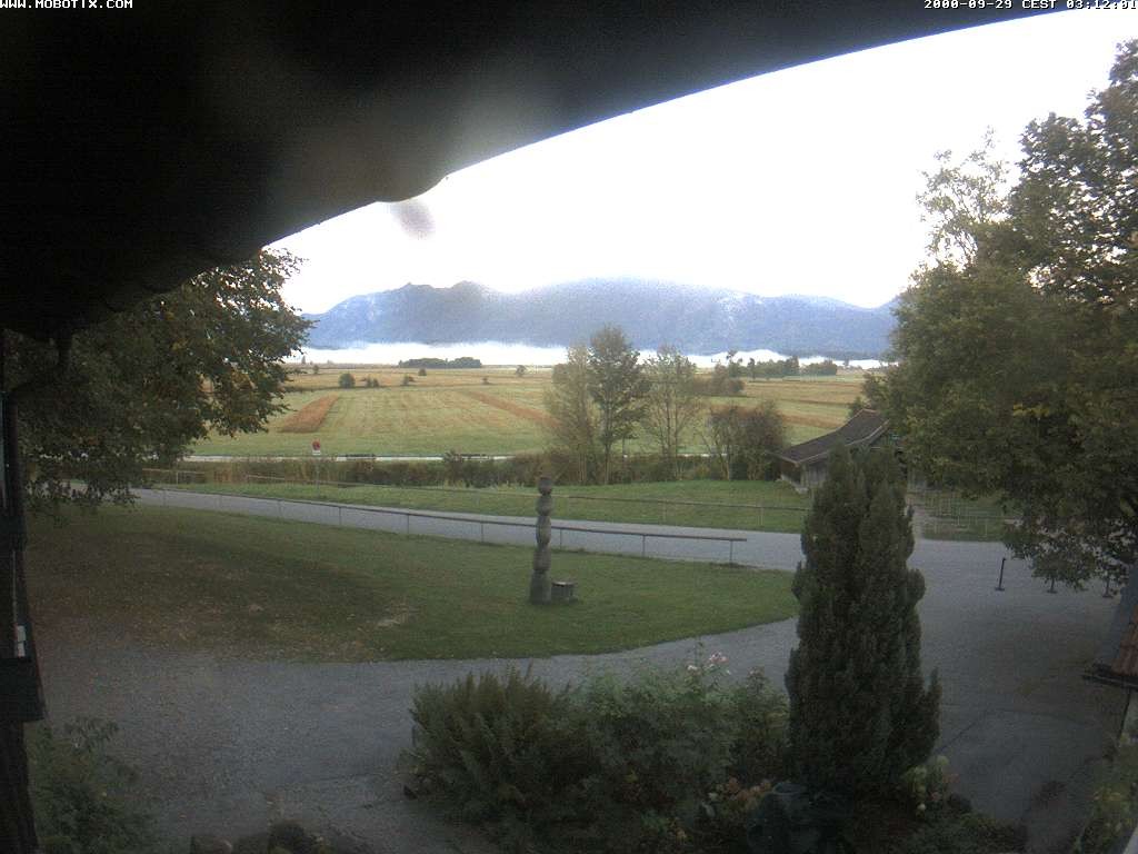 Archiv Foto Webcam Murnauer Moos am Biergarten Ähndl