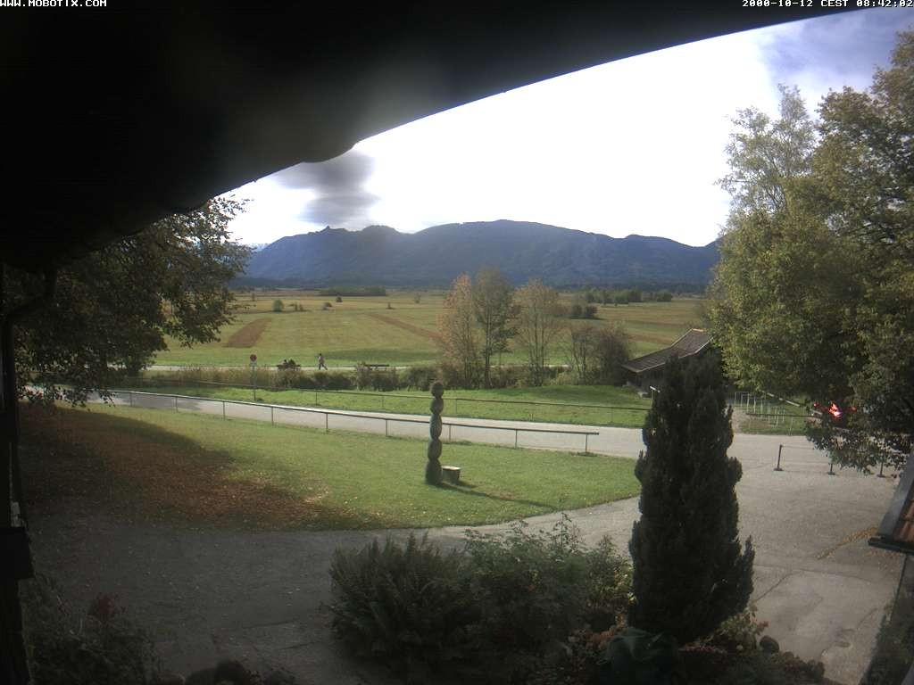 Archiv Foto Webcam Murnauer Moos am Biergarten Ähndl