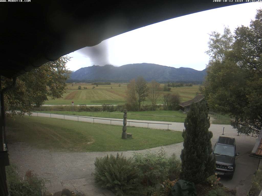 Archiv Foto Webcam Murnauer Moos am Biergarten Ähndl