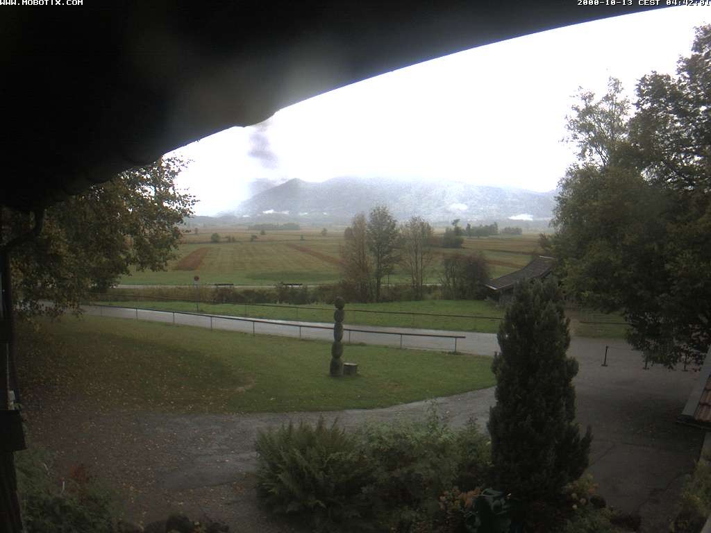 Archiv Foto Webcam Murnauer Moos am Biergarten Ähndl