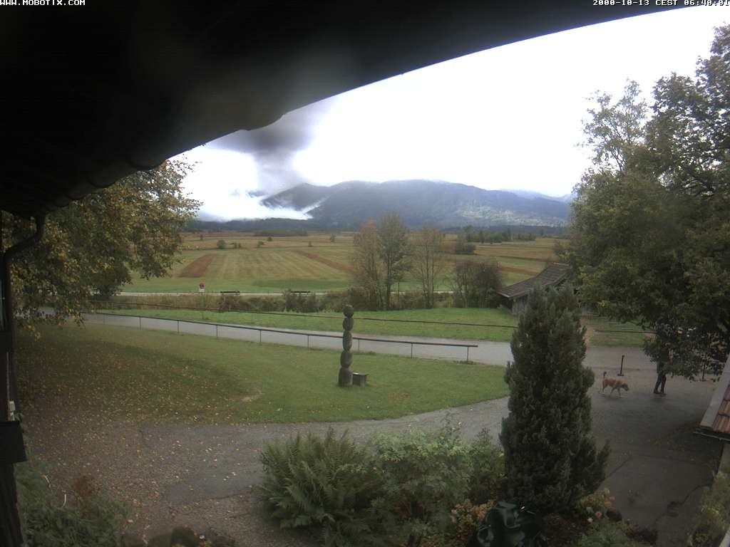 Archiv Foto Webcam Murnauer Moos am Biergarten Ähndl