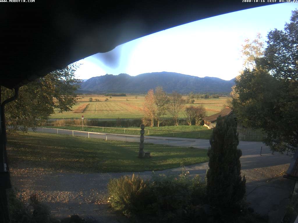 Archiv Foto Webcam Murnauer Moos am Biergarten Ähndl