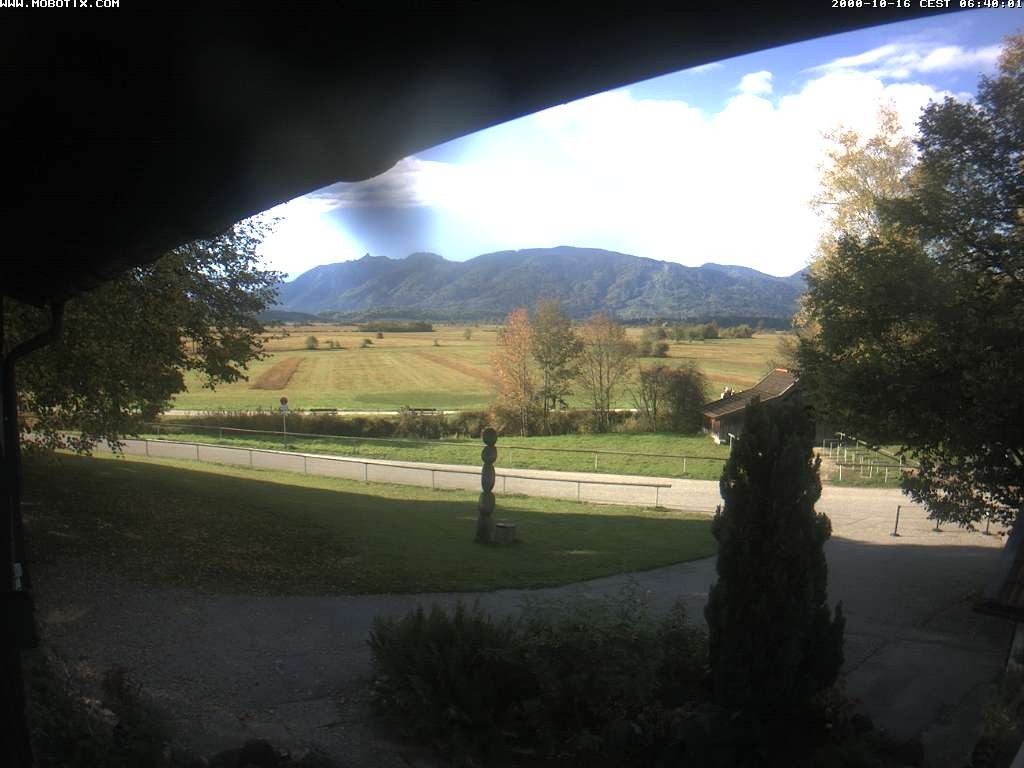 Archiv Foto Webcam Murnauer Moos am Biergarten Ähndl