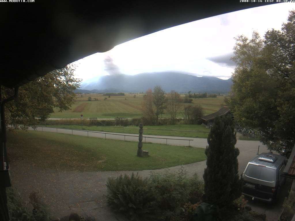 Archiv Foto Webcam Murnauer Moos am Biergarten Ähndl