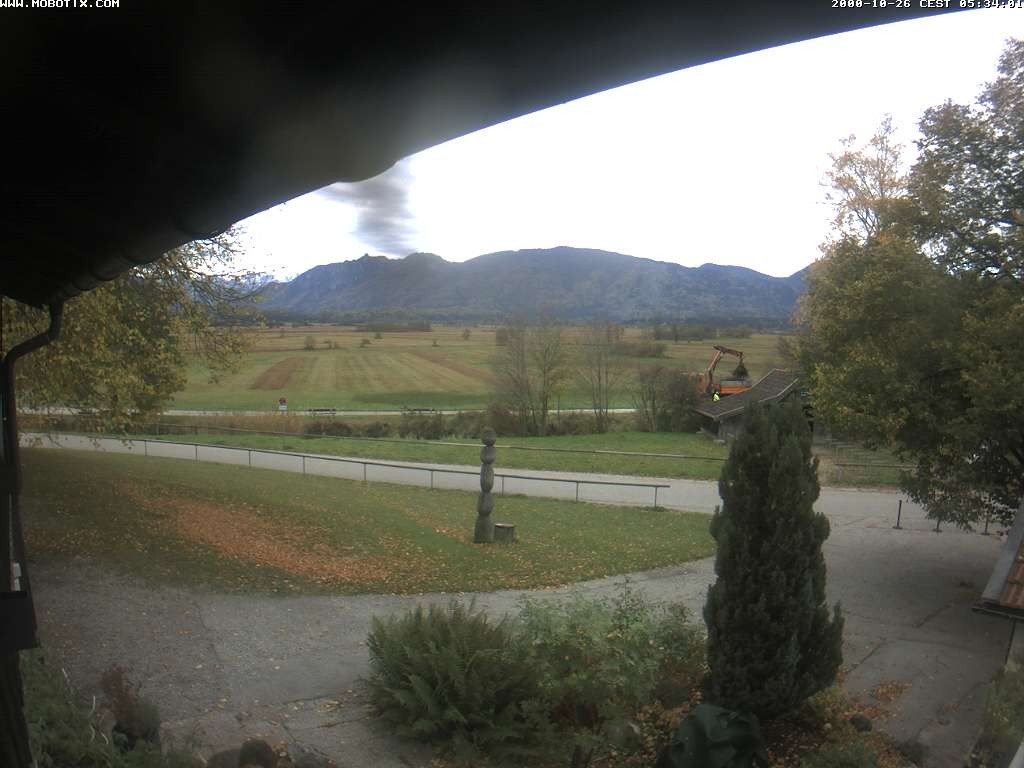 Archiv Foto Webcam Murnauer Moos am Biergarten Ähndl