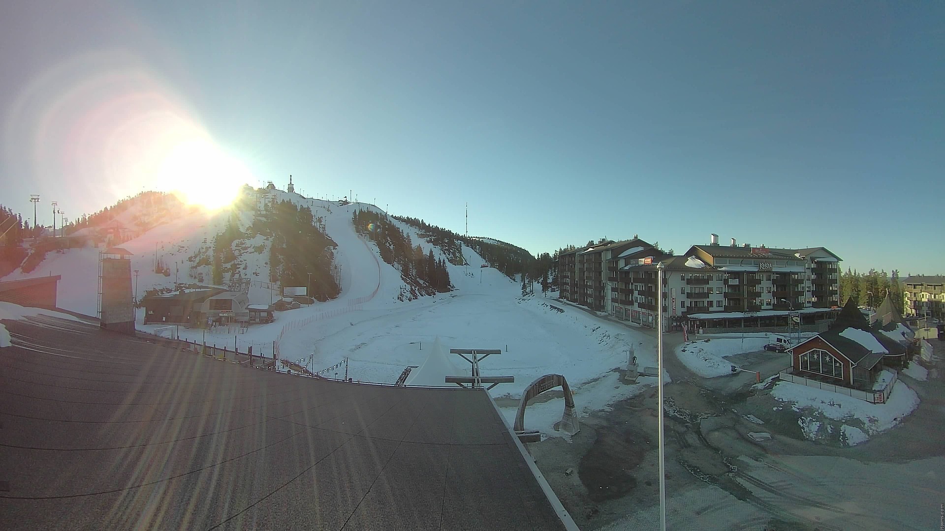 Archived image Webcam View Ruka Village
