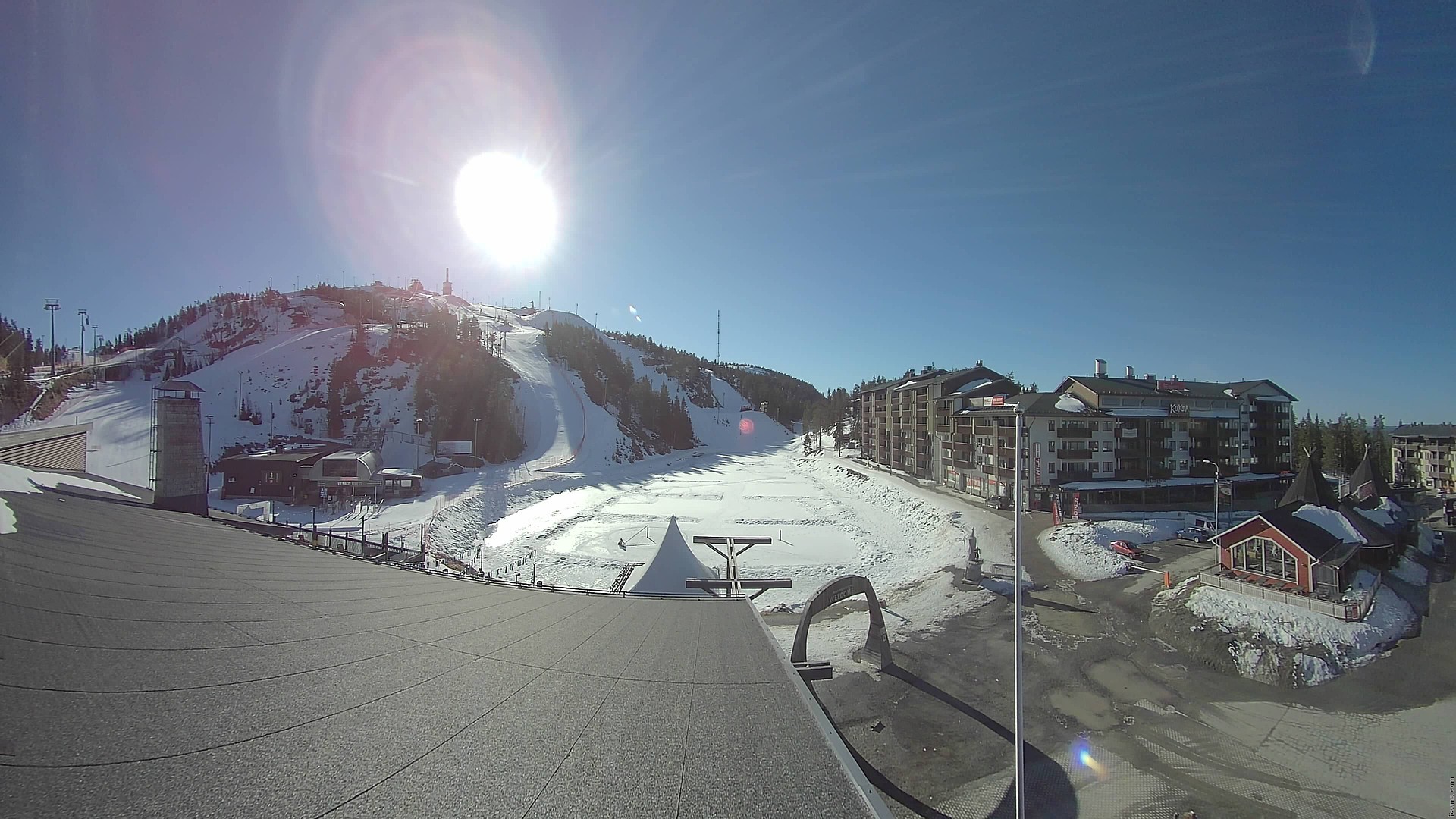 Archived image Webcam View Ruka Village