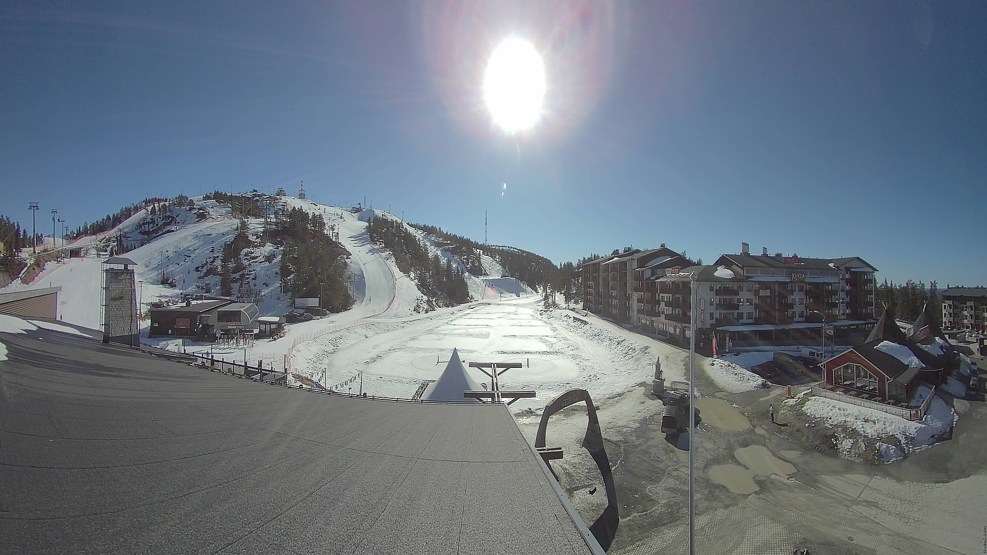 Archived image Webcam View Ruka Village