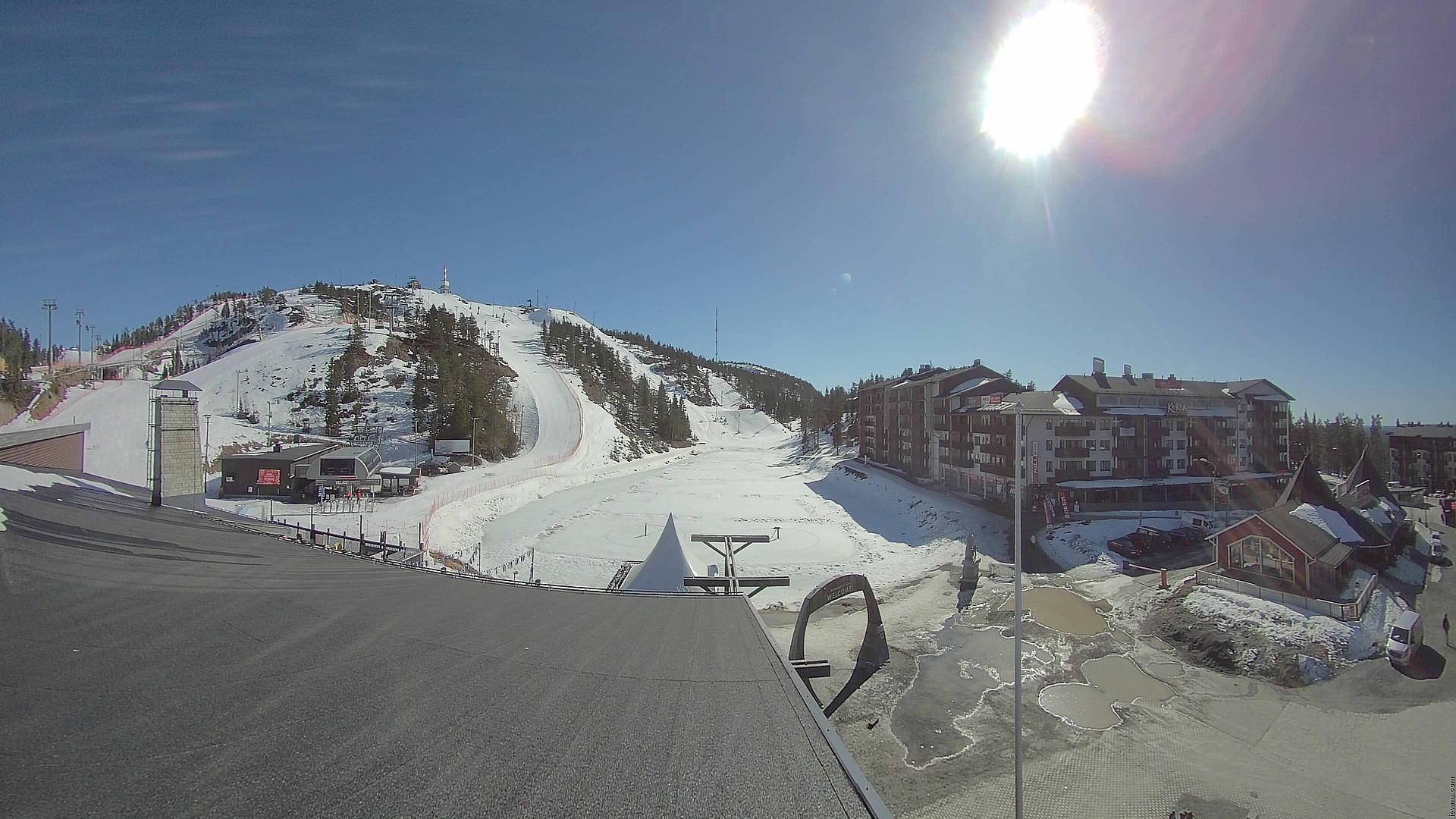 Archived image Webcam View Ruka Village