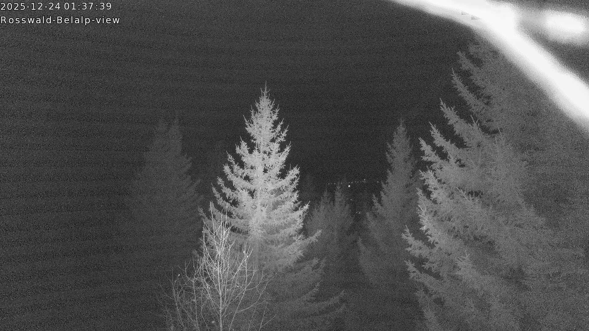 Archiv Foto Webcam Rosswald - Chalet Bergfriede