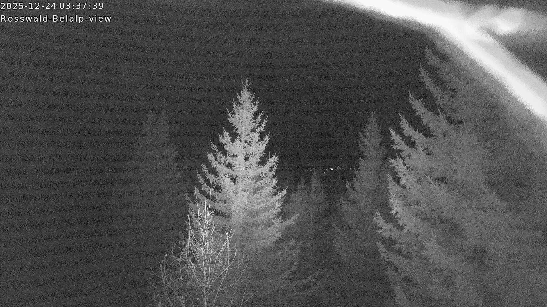 Archiv Foto Webcam Rosswald - Chalet Bergfriede