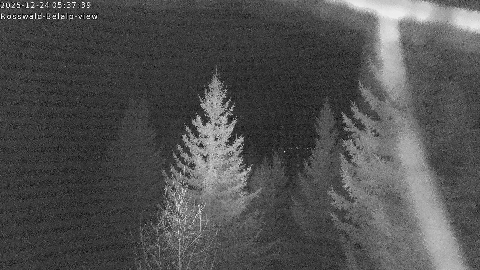 Archiv Foto Webcam Rosswald - Chalet Bergfriede